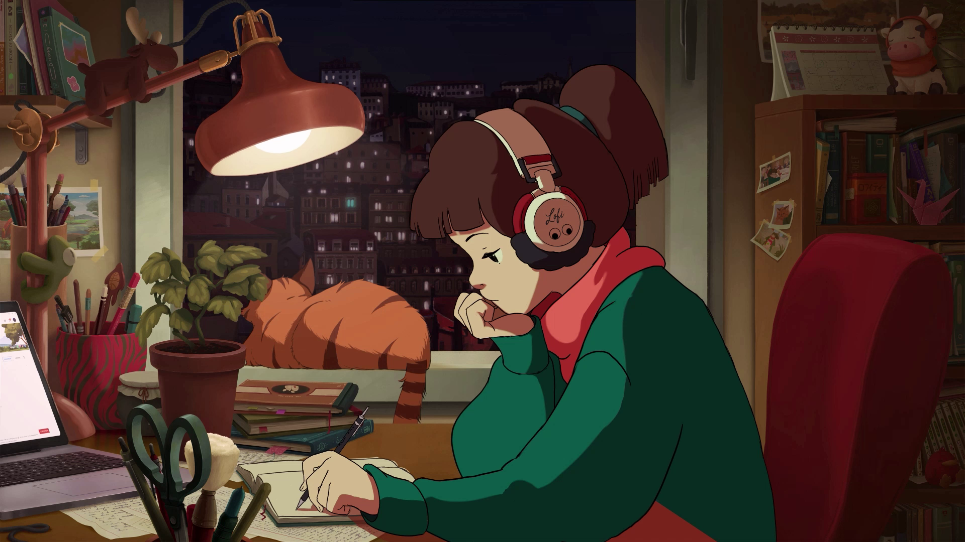 Lofi study girl